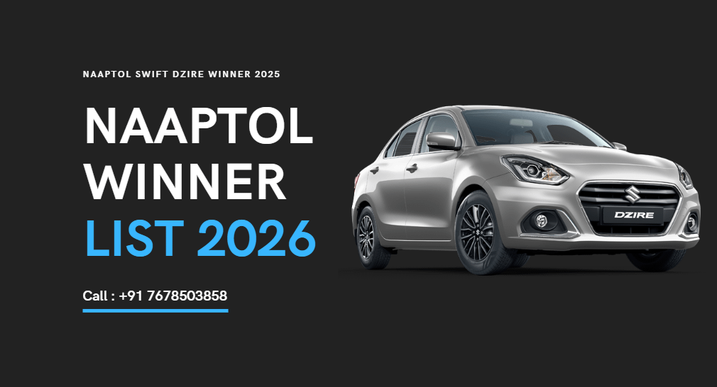 Naaptol swift dzire winner 2026